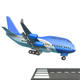 飞机抵达emoji素材一 160x160像素