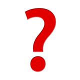 问号emoji素材一 160x160像素