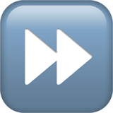 快进按钮emoji素材一 160x160像素