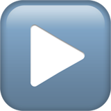 播放按钮emoji素材一 160x160像素