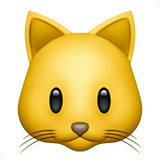 猫脸emoji素材一 160x160像素