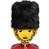 女警卫emoji素材一 160x160像素