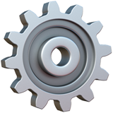 齿轮emoji素材一 160x160像素