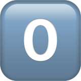 键帽数字0emoji素材一 160x160像素