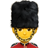 男警卫emoji素材一 160x160像素