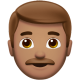 男：中等肤色emoji素材一 160x160像素