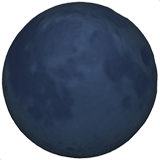 新月emoji素材一 160x160像素