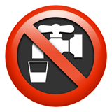 非饮用水emoji素材一 160x160像素