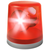 警车灯emoji素材一 160x160像素