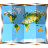 世界地图emoji素材一 160x160像素