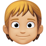 人物：中浅肤色emoji素材一 160x160像素