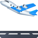 飞机起飞emoji素材一 160x160像素