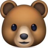 熊emoji素材一 160x160像素