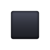 黑色中小型方形emoji素材一 160x160像素