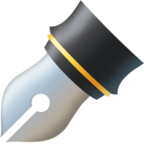 黑色笔尖emoji素材一 160x160像素