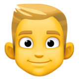 男：金发emoji素材一 160x160像素