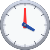 四点钟emoji素材一 160x160像素