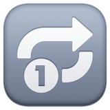 重复一次按钮emoji素材一 160x160像素