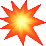 碰撞、爆炸emoji素材一 160x160像素