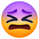 困惑的脸emoji素材一 160x160像素