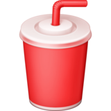 带吸管的杯子emoji素材一 160x160像素