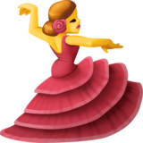 女子舞蹈emoji素材一 160x160像素