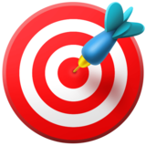 直接命中、中靶emoji素材一 160x160像素