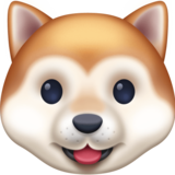 狗脸emoji素材一 160x160像素