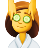 按摩的人emoji素材一 160x160像素