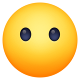 没有嘴的脸emoji素材一 160x160像素