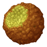 炸豆丸子emoji素材一 160x160像素