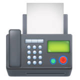 传真机emoji素材一 160x160像素