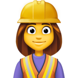 女建筑工人emoji素材一 160x160像素