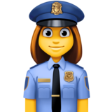 女警官emoji素材一 160x160像素