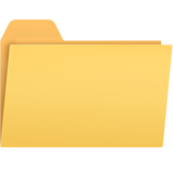 文件文件夹emoji素材一 160x160像素