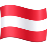 国旗：奥地利emoji素材一 160x160像素