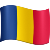 旗帜：乍得emoji素材一 160x160像素