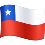 国旗：智利emoji素材一 160x160像素