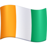 国旗：科特迪瓦emoji素材一 160x160像素