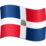 旗帜：多米尼加共和国emoji素材一 160x160像素