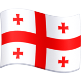 旗帜：格鲁吉亚emoji素材一 160x160像素