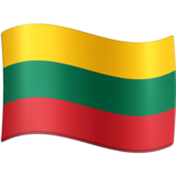 国旗：立陶宛emoji素材一 160x160像素