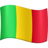 旗帜：马里emoji素材一 160x160像素