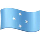 旗帜：密克罗尼西亚emoji素材一 160x160像素