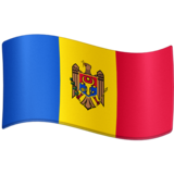 旗帜：摩尔多瓦emoji素材一 160x160像素