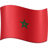 国旗：摩洛哥emoji素材一 160x160像素