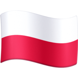 国旗：波兰emoji素材一 160x160像素