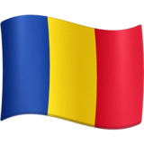 国旗：罗马尼亚emoji素材一 160x160像素