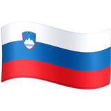 旗帜：斯洛文尼亚emoji素材一 160x160像素