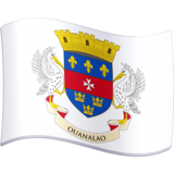 旗帜：圣巴塞莱米emoji素材一 160x160像素